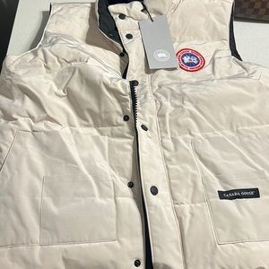 Men’s canada goose vest off white